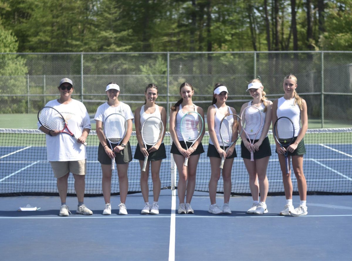 DR Senior Night Photo - Seniors & Coach Burnham